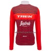 Wielershirt 2023 Trek-Segafredo Lange Mouw Rood Wit